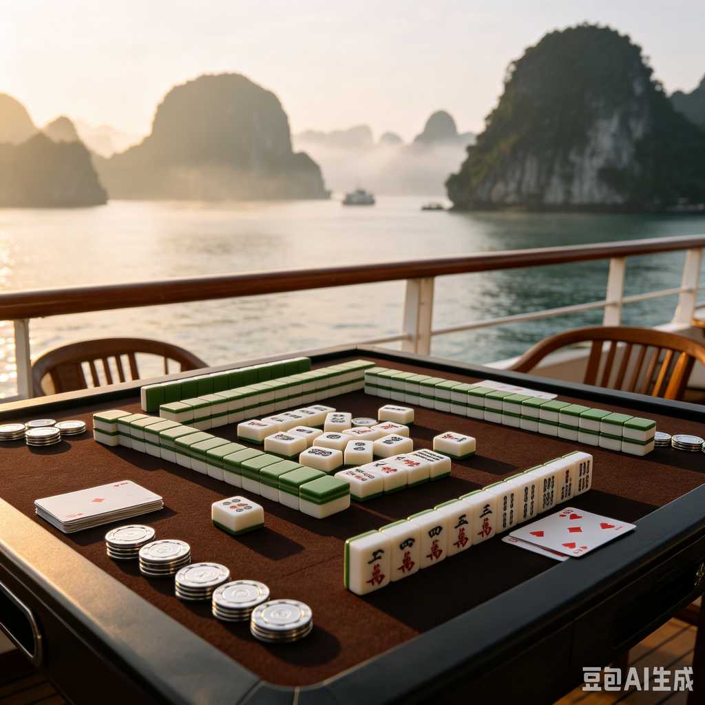 handmade mahjong tiles set