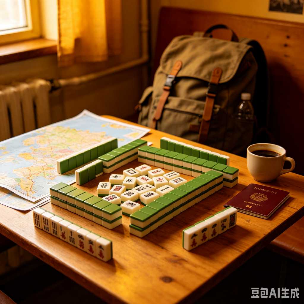 elegant text mahjong tiles