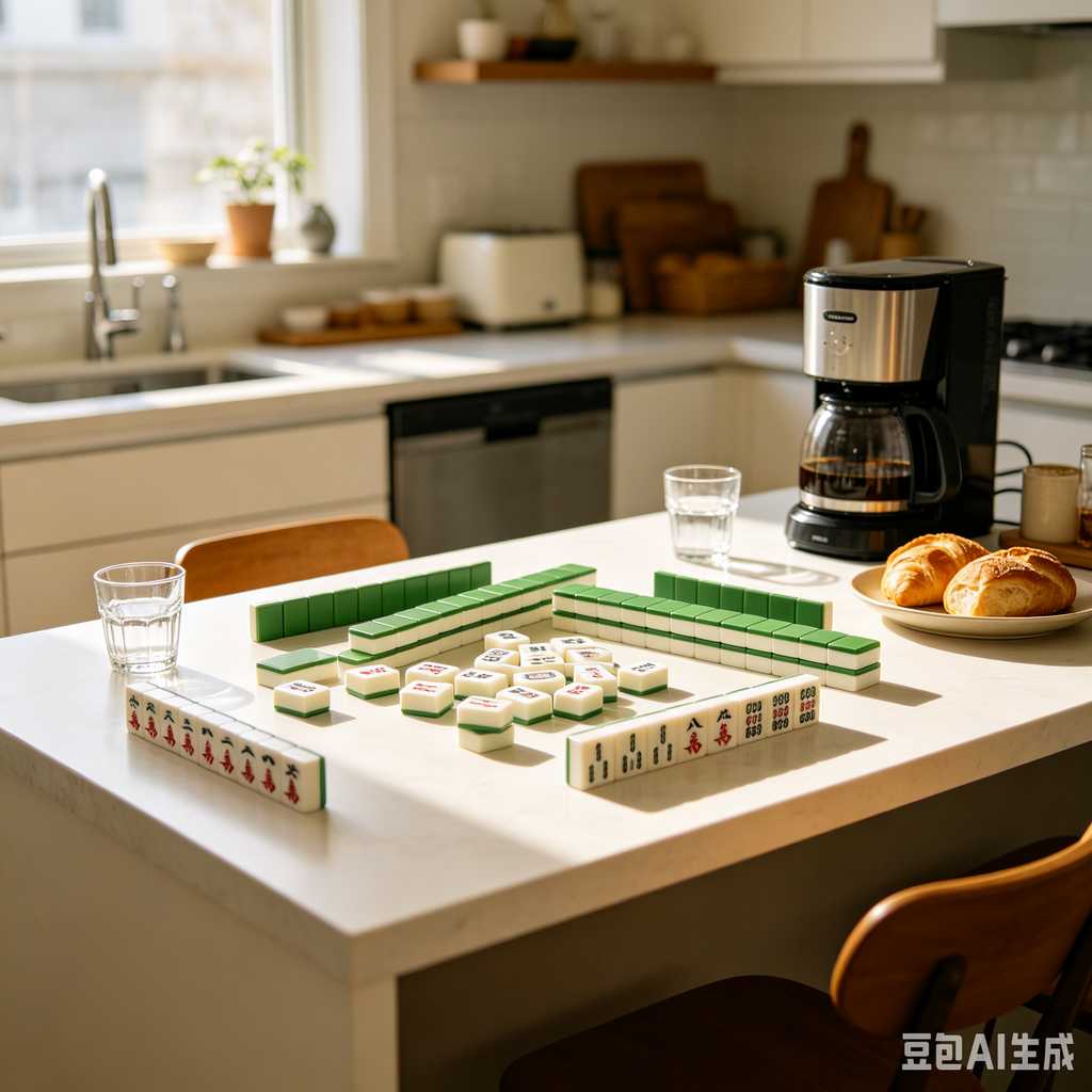 mini mahjong tiles keychain