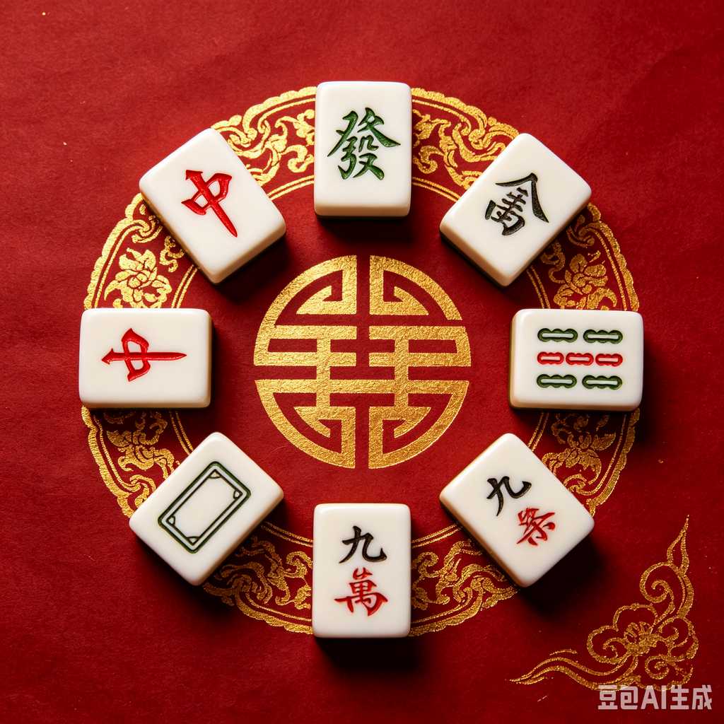camping leisure mahjong set