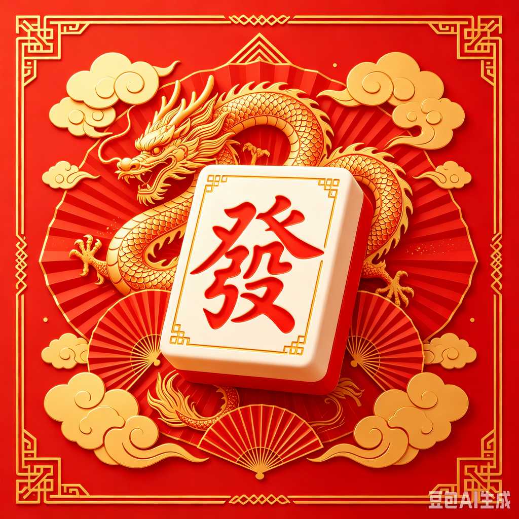 unique color mahjong tiles design