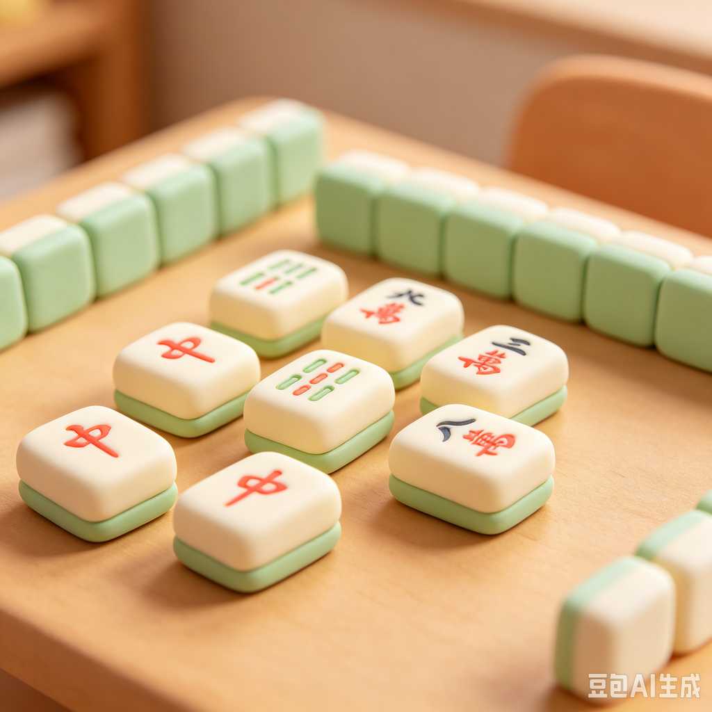 painting pattern mahjong tiles
