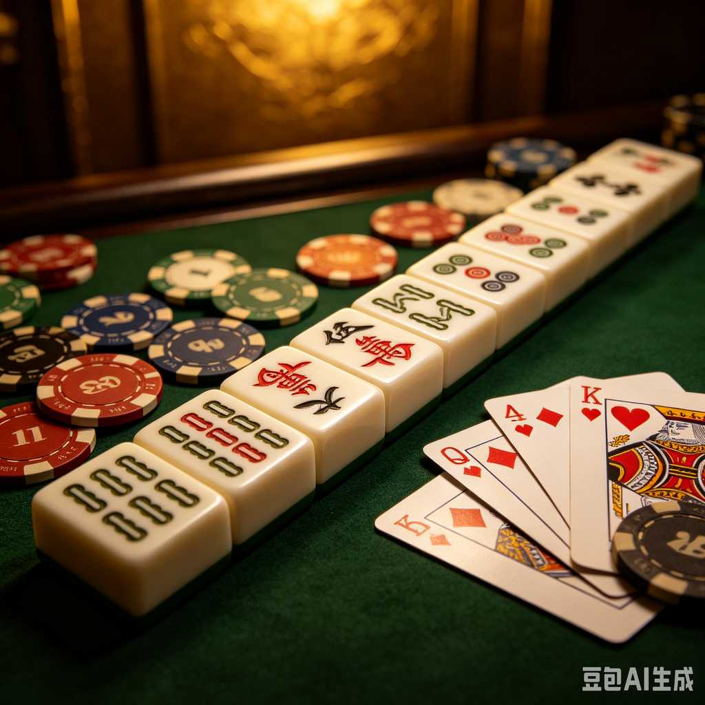 space saving mahjong game set